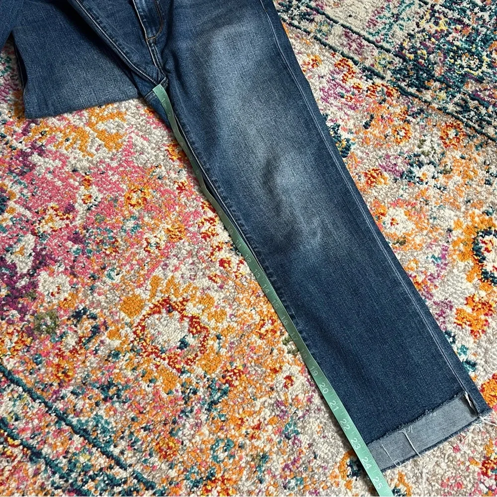 Johnny Was Raw Hem Straight‎ Leg Jeans 28